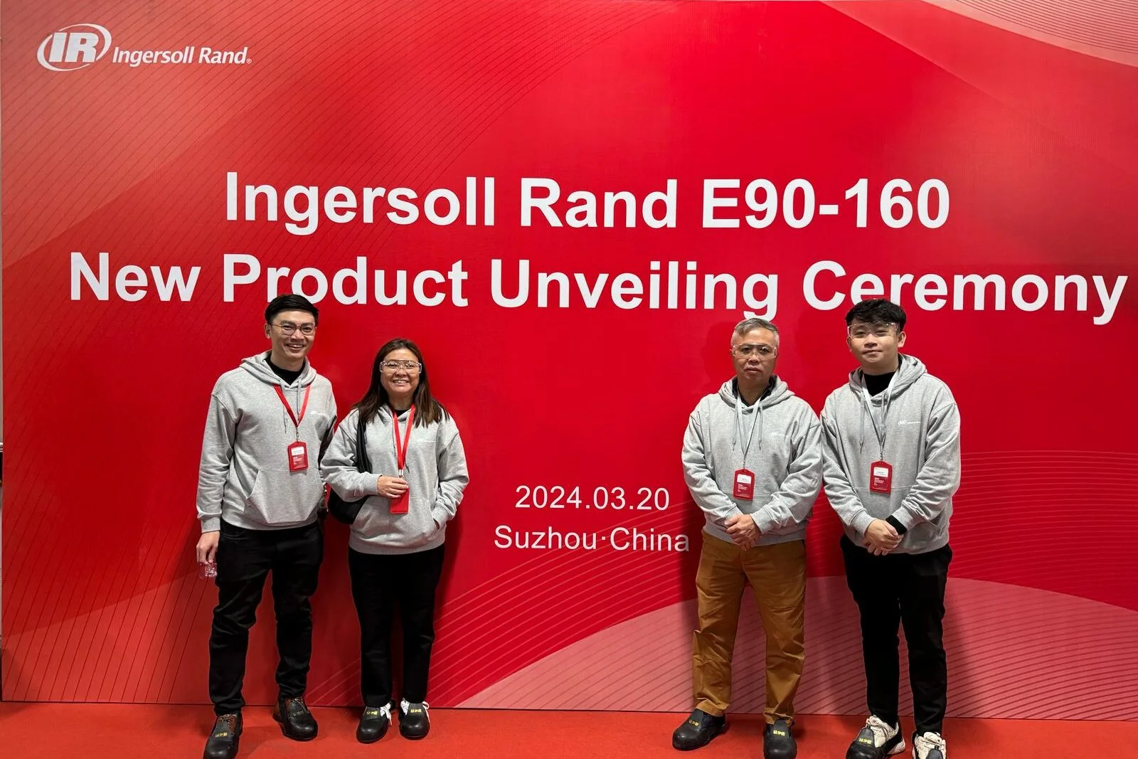 Ingersoll Rand E90-E160 New Product Unveiling Ceremony